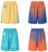 Reversible Sublimated Basketball Shorts