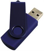 Revolve 4GB Blue Flash Drive Lacquered Clip