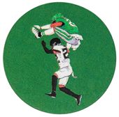 Ridgeway Round Acrylic Golf Ball Marker