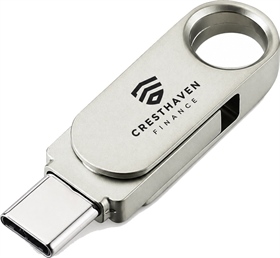 Ring Spin Type-C Flash Drive
