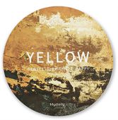 Round Full Colour Frosted Metal Coaster