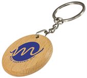 Round Oak Keyring