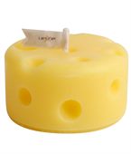 Round Shaped Swiss Cheese Candle