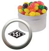 Round Window Tin Loaded With Jelly Beans