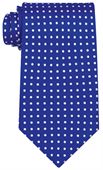Royal Blue Coloured Bondi Polyester Tie