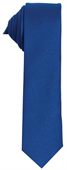 Royal Blue Coloured Skinny Polyester Tie