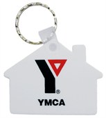 Rubber House Key Ring