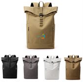 Rustoro Canvas Roll Top Vintage Backpack