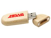 Turbo 16GB Bamboo USB Flash Drive