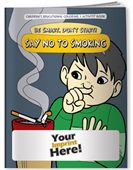 Say No To Smoking Theme Childrens Colouring Book