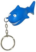 Shark Stress Ball Key Ring