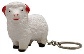 Sheep Anti Stress Ball Keyring