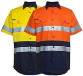 Short Sleeve Hi Vis Work Shirt