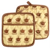 Sizzle Large Quilted Pot Holder