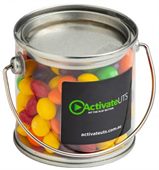 170g Skittles In Small PVC Bucket