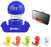 Smiley Face Bobble Head Phone Holder
