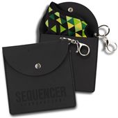 Secure Snap Key Ring Pouch