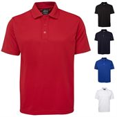 Solid Coloured Sports Polo Shirt