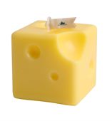 Square Shaped Swiss Cheese Candle