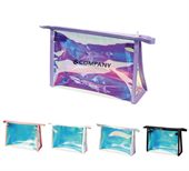 Starlight Holographic Transparent Cosmetic Bag