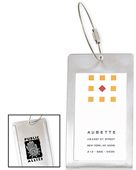 Steel Business Card Luggage Tag