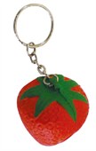 Strawberry Stress Reliever Key Ring