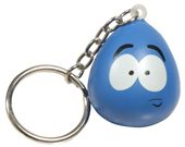Maniac Blue Stress Toy Key Ring