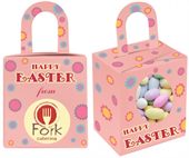 Sugar Almonds Packed In Pink Easter Noodle Box