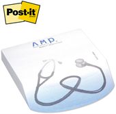 Super Sticky Post-it® Rounded Small Angled Note Pad