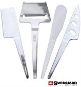 Swissmar® Slim-Line 4 Piece Cheese Knife Set