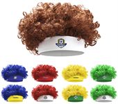Team Afro Solid Colour Headband Wig