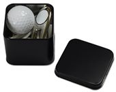 Tee Golf Ball And Pitch Repairer Premium Tin Set