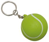 Tennis Ball Stress Toy Key Chain