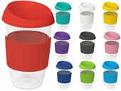 Gala Clear Plastic 535ml Silicone Band Silicone Lid
