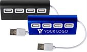 Toro Aluminium 4 Port USB Hub
