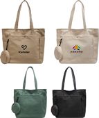 Totee Canvas Bag With Pouch