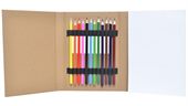 Sketch Pad And 12 Colouring Pencils