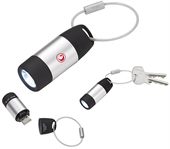 Rechargeable Troika Flashlight Cable Keyring