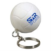 Volleyball Stress Toy Key Ring