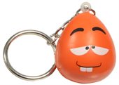 Goofy Face Stress Reliever Keyring