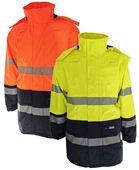 Waterproof FR And HRC2 Day Or Night Rain Jacket