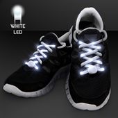 White LED Shoelaces