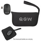 Wireless Mouse & Mousepad Carrying Case