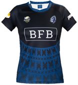 Women's Raglan Sleeve Sublimated Rugby Tee Shirt