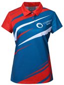 Women's Sports Sublimated Polo Shirt