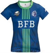 Women's Standard Sleeve Sublimated Rugby Tee Shirt