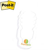 XLarge Eco Bulb Shaped Post-it® Notes