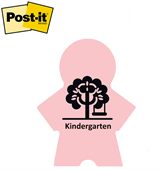 XLarge Paper Doll Shaped Post-it® Notes