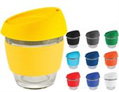 Yarra 240ml Glass Carry Cup