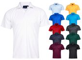 Ki CoolDry Polyester Mini Pique Polo